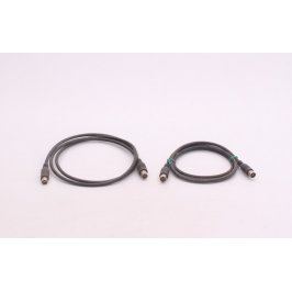 2x Koaxiální TV kabel délka 120 cm