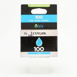 Inkoustová cartridge Lexmark 100 modrá