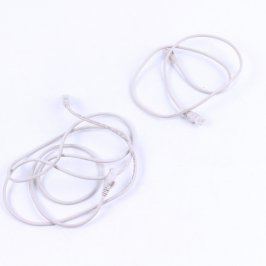 2x UTP kabel RJ45 délka 195 cm a 95 cm