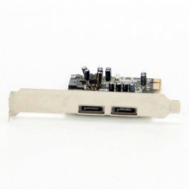 Řadič ST Lab A-340 SATAII RAID PCI-E X1
