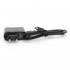 Mini USB nabíječka černá