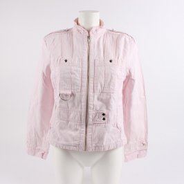 Dámská bunda Casual Wear odstín růžové