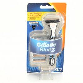 Holící strojek Gillette Blue 3 s hlavicemi